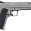 Auto-Ordnance 1911TCAC6N 1911-A1 .45 ACP 5" 7+1 Savage Silver Cerakote Stainless Steel Frame & Slide Black Rubber Grip with Nigh