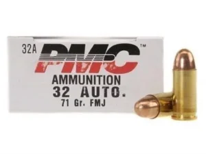 PMC 32 Auto Ammunition PMC32A 71 Grain Full Metal Jacket 50 rounds