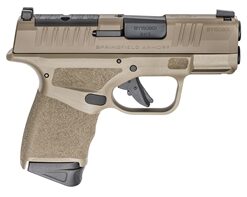 Springfield Hellcat OSP Micro Compact 9mm Pistol Desert FDE 3 Barrel