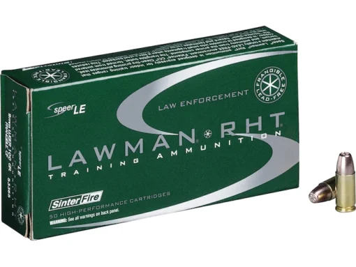 9mm 100 Grain RHT Frangible Speer Lawman 1000 Rounds