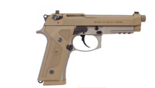 BERETTA M9A3 FS 9MM 5.2 Night Sights 17+1 Made in Italy