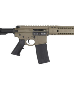 Black Rain Ordnance 5.56mm Billet AR-15 Pistol with Flat Dark Earth Finish and SBA3 Brace