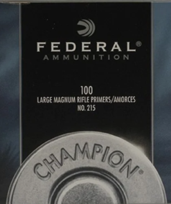 Federal Large Rifle Magnum Primers #215 Box of 1000 (10 Trays of 100)