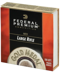 Federal Premium Gold Medal Large Rifle Match Primers #210M Box of 1000 (10 Trays of 100)