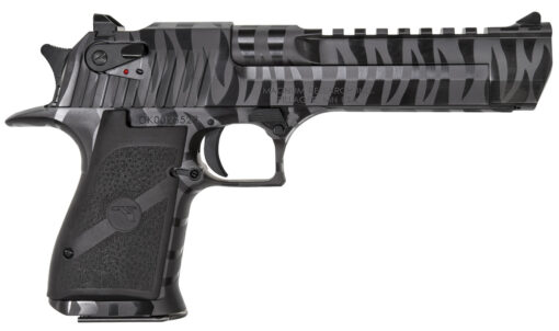 Magnum Research Desert Eagle 50 AE Full-Size Pistol Black with Tiger Stripes