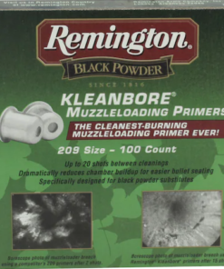 Remington Primers #209 Muzzleloading Box of 100