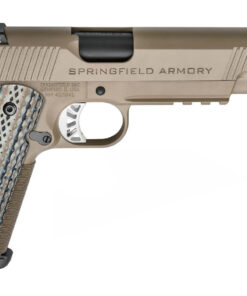 Buy Springfield 1911 Master Class Silent Operator 45ACP Flat Dark Earth (FDE) with Threaded Barr online