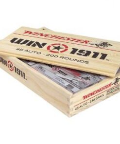 Winchester .45 ACP 200RDS Wood BOX 100FMJ 100JHP 230GRN - Ammo