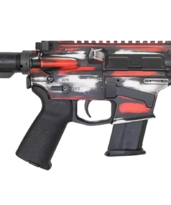 CMMG Banshee 300 Mk57 5.7x28mm Semi-Automatic Pistol with Battle Worn US Flag Cerakot for sale