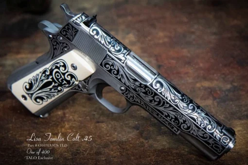 Colt 1911-A1 45 ACP Lisa Tomlin Engraver Special Edition (One of 400)