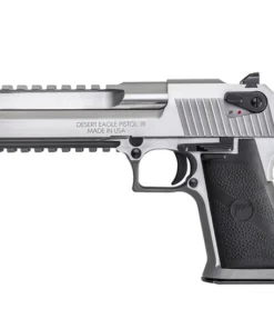 Desert Eagle Pistol, Stainless w/ Integral Muzzle Brake