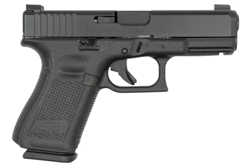 Glock 19M 9mm 15-Round Pistol with Ameriglo Bold Sights and Extended Slide Lock (Made