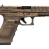 Glock 20 Gen4 10mm Full-Size Pistol with Black/Coyote Battleworn Flag Cerakote Finish