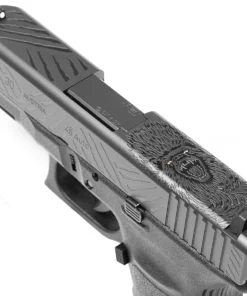 Glock 30SF Gen3 45 ACP Striker Fired Pistol with Custom Engraved Wolverine Slide