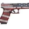Glock G17 Gen 4 9mm Luger 4.49 17+1 FS American Flag Cerakote Polymer Grip