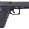 Glock G17 Gen4 9mm Luger 4.49 17+1 Black Black Steel Slide Black Rough Texture Interchangeable Backstraps Grip