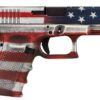 Glock G19 9mm Luger 4.02" 15+1 American Flag Cerakote American Flag Polymer Grip
