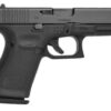 Glock G19 Gen5 9mm 4.02" 15+1 Black Black nDLC Steel w/Front Serrations Slide Black Rough Texture Interchangeable