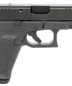 Glock G19 Gen5 Compact MOS 9mm Luger 4.02 15+1 Overall Black Finish with nDLC Steel with Front Serrations & MOS Cut