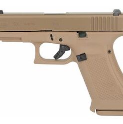 Glock G19X Compact Crossover 9mm 4.02 17+1 Bronze Nitron Frame Coyote nPVD Steel Slide Coyote Rough Texture Int