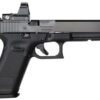 Glock G34 Gen5 MOS Double 9mm Luger 5.31" 10+1 AS Black Interchangeable Backstrap Grip Black nDLC