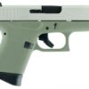 Glock G43 Double 9mm 3.39 6+1 Forest Green Poylmer Grip Stainless
