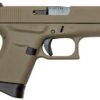 Glock G43 Subcompact 9mm Double Action 3.41 6+1 Flat Dark Earth Polymer