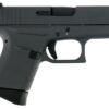 Glock G43 Subcompact Double 9mm Luger 3.39 6+1 Gray Interchangeab