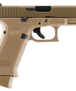 Glock PX1950703 19X Crossover Double 9mm Luger 17+1 GNS Coyote Interchangeable Backstrap Grip Coyote nPVD