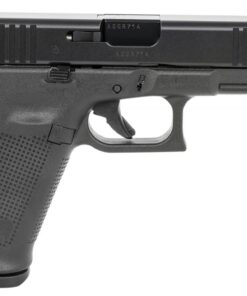 Glock UA225S203 G22 Gen5 40 S&W 4.49 15+1 Overall Black Finish with nDLC Steel with Front Serrations Slide, Rough Texture Inter