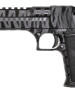 Magnum Research Desert Eagle 44 Mag Full-Size Black Pistol with Tiger Stripes