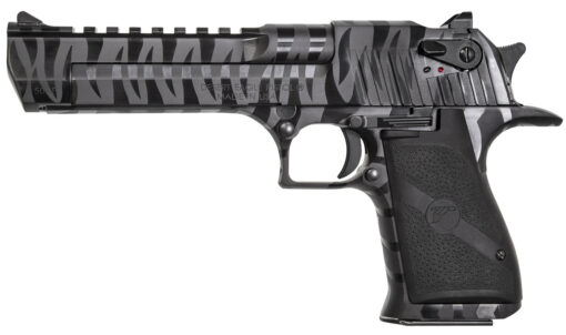 Magnum Research Desert Eagle 50 AE Full-Size Pistol Black with Tiger Stripes