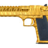 Magnum Research Mark XIX 357 Mag Titanium Gold Pistol with Tiger Stripes