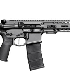 POF Minuteman 5.56mm Semi-Automatic AR15 Pistol with Tungsten Finish
