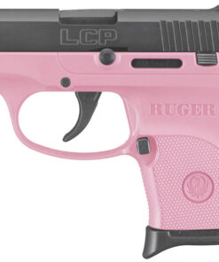 Ruger LCP 380ACP Centerfire Pistol with Pink Grip Frame