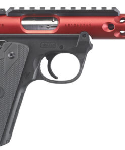Ruger Mark IV 22/45 Lite 22LR Red Anodized with Threaded Barrel