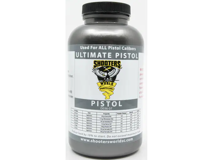 Shooters World Ultimate Pistol D036-07 Smokeless Gun Powder Shooters World Ultimate Pistol D036-07 Smokeless Gun Powder