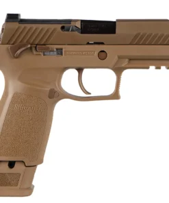 Sig Sauer P320 M18 Commemorative Edition 9mm Carry Size Flat Dark Earth (FDE) Striker-Fired Pistol
