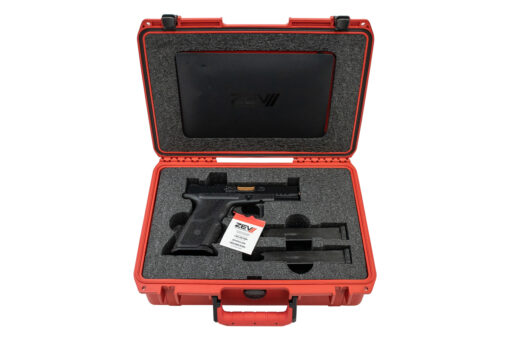 Zev Technologies OZ9 Compact 9mm Pistol with X Grip Polymer Frame and Bronze Barrel