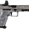 Zev Technologies OZ9 Competition 9mm Full-Size Pistol with Titanium Gray Finish and Bushnell First Strike 2.0 Red Dot